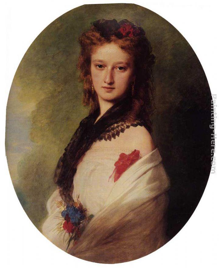 Franz Xavier Winterhalter Zofia Potocka, Countess Zamoyska
